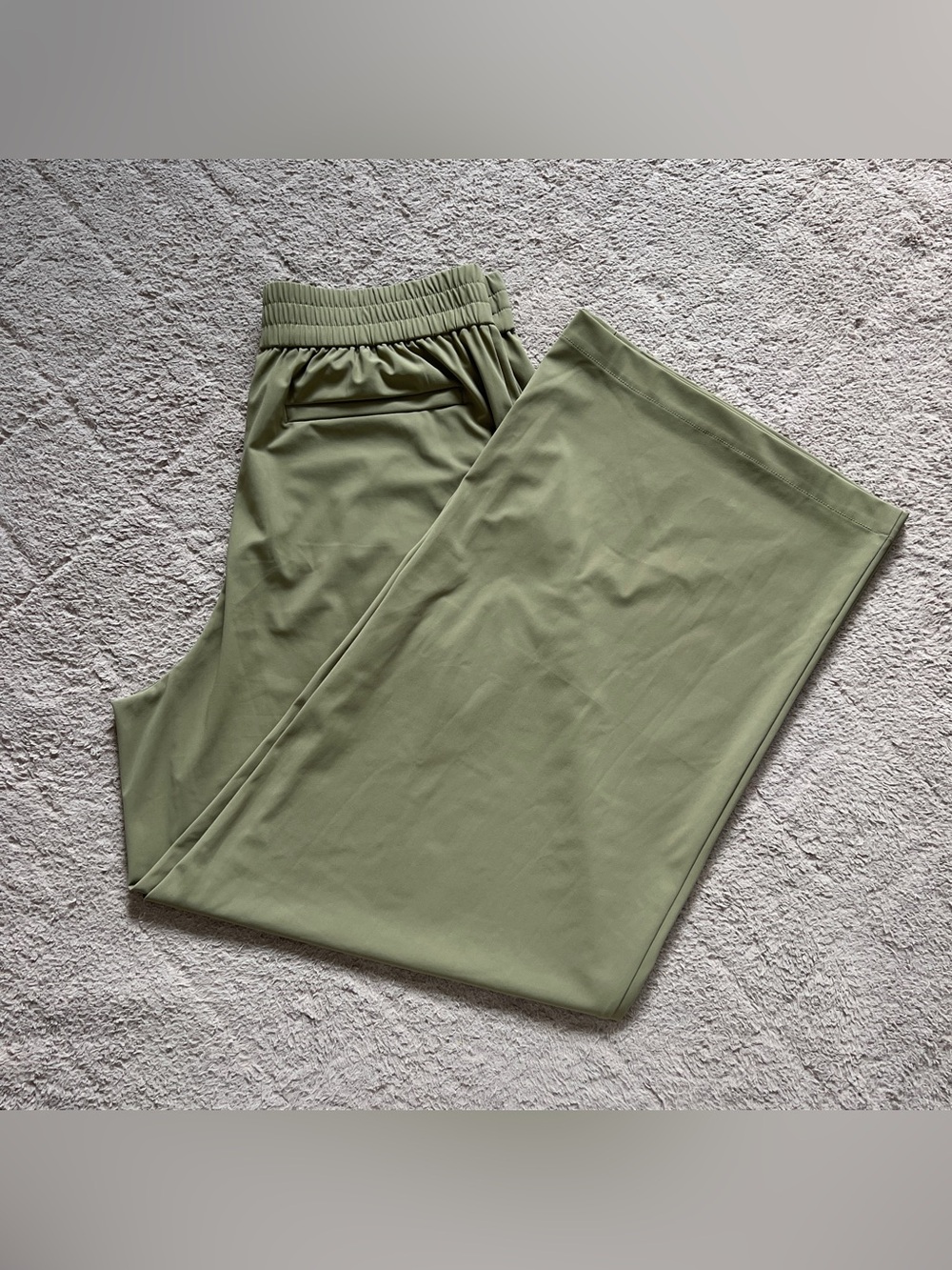 Athleta Pinnacle Trouser Wide Leg High Rise Office Professional Stretchy Sz 10